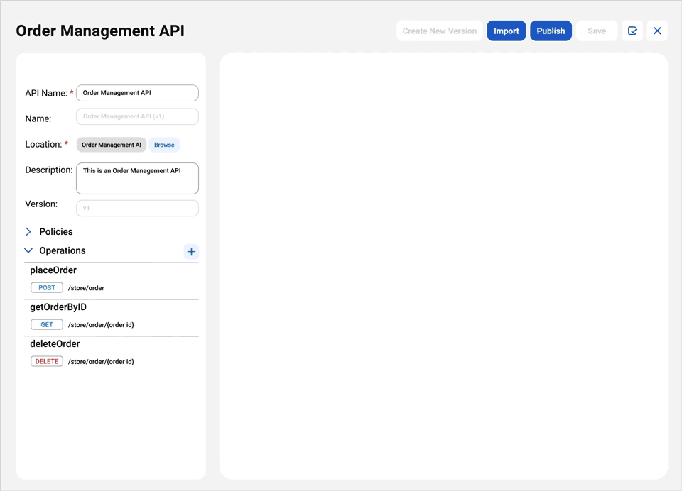 API management