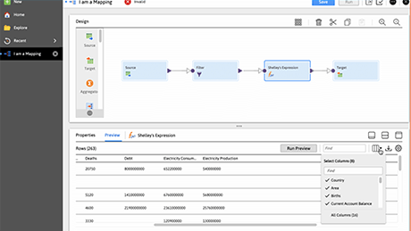 Transform vast amounts of data
